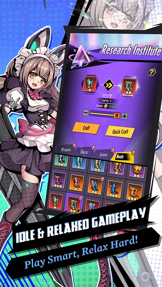 Idle & Relaxed Gameplay / Play Smart, Relax Hard!